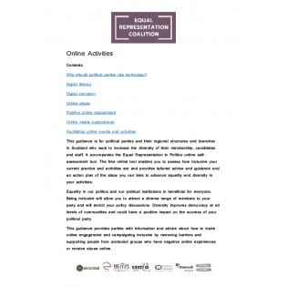 Online Activities: Guidance Pdf