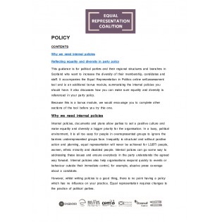 Policy: Guidance Pdf